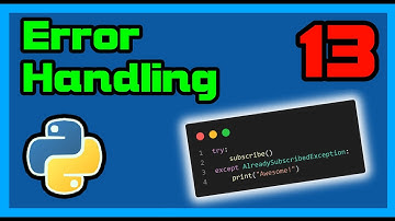 2024 Python - Error Handling 😲