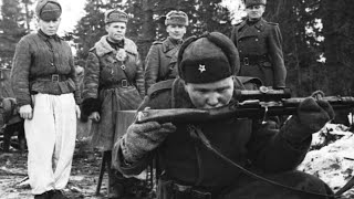 Советский снайпер спрятался на наступающем немецком танке и уничтожал врагов