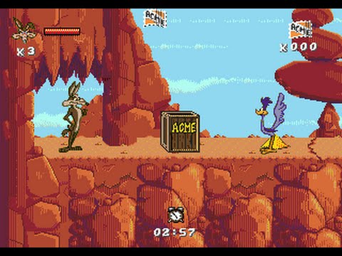 Desert Demolition - Wile E. Coyote - Sega - Looney Tunes - 1994