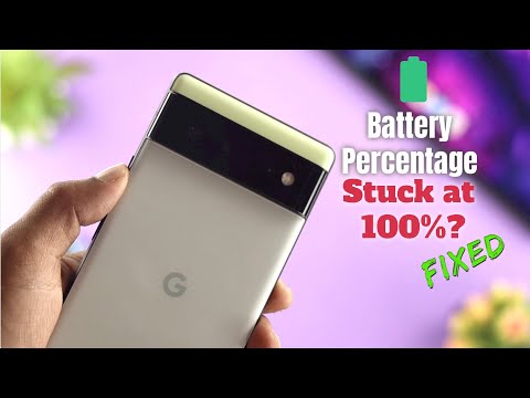 Pixel 6/ 6 Pro: Battery Percentage Gets Stuck at 100%! [Fixed] - YouTube