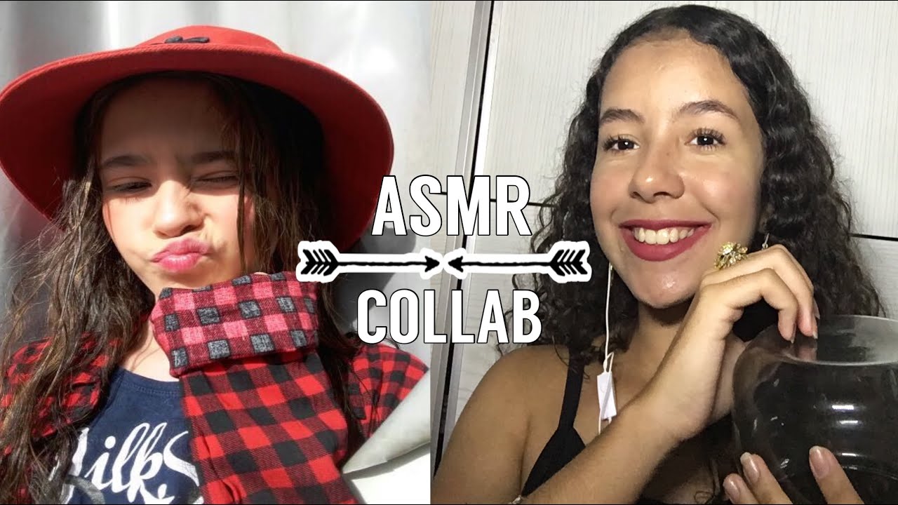 ASMR COLLAB EM PORTUGUÊS: MUITO TAPPING PRA VOCÊ RELAXAR (com ANA CLARA)