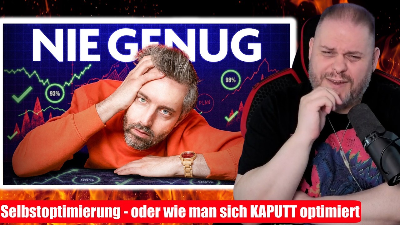 Selbstoptimierung - mehr Schaden als Nutzen? | Video zu @dechangeman