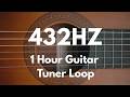 1 Hour Guitar Tuning at 432hz