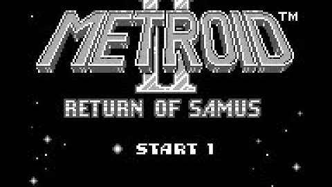 [Longplay] GB - Metroid 2: Return of Samus | 100% Completion - Best Ending (HD)