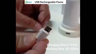 Glint USB Rechargeable flame light #Flamebulb #glint #rechargeableBulb #lightingsouq #decoration by Lighting Souq 68 views 1 month ago 1 minute, 5 seconds