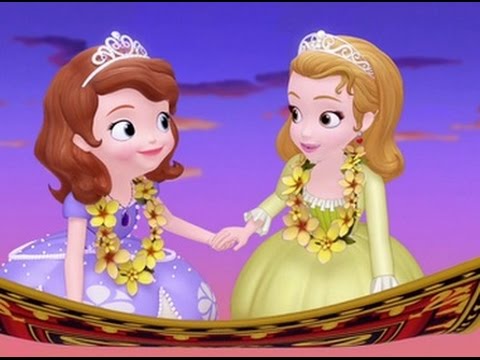 Disney Junior: vestir a la Princesa Sofia y Amber? Uff ni se parecen! -  YouTube