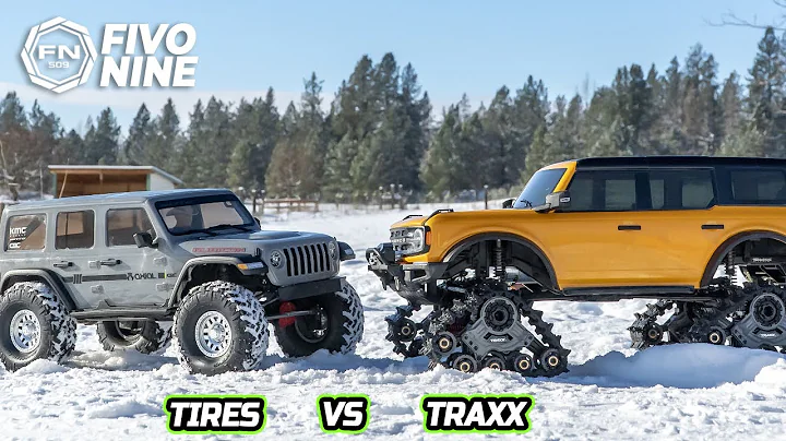 Rc Crawler Adventure | Traxxas Trx4 Traxx and Axial SCX10 Snow Crawling