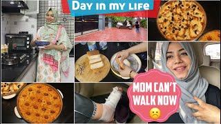 We never expected this situation / mom fractured / umm ali / basbousa / zulfia's recipes / DIML