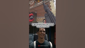 Empty Magazine Inspection In COD Mobile Vs Warzone Mobile 🥶 #codwzm #wzm #codm #shorts #naithikyt