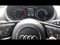 Audi A3, A4, A5, A6, A7, A8, Q3, Q5, Q7 oil service interval reset in 4 steps