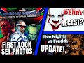 FNAF Movie Update, Pennywise Recast?, Captain America 4 Villain First Look &amp; MORE!!