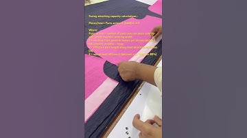 Garments Fusing Attach Process | Industrial Fusing Machine Operation #garments #sewing #automation