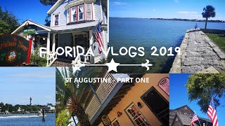 Florida Vlogs 2019 – St Augustine – PART ONE