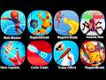 Web Master,RagdollBreak,Ragdoll Blade,insects run evolve,Hero Capture,Color Clash,Crazy Office