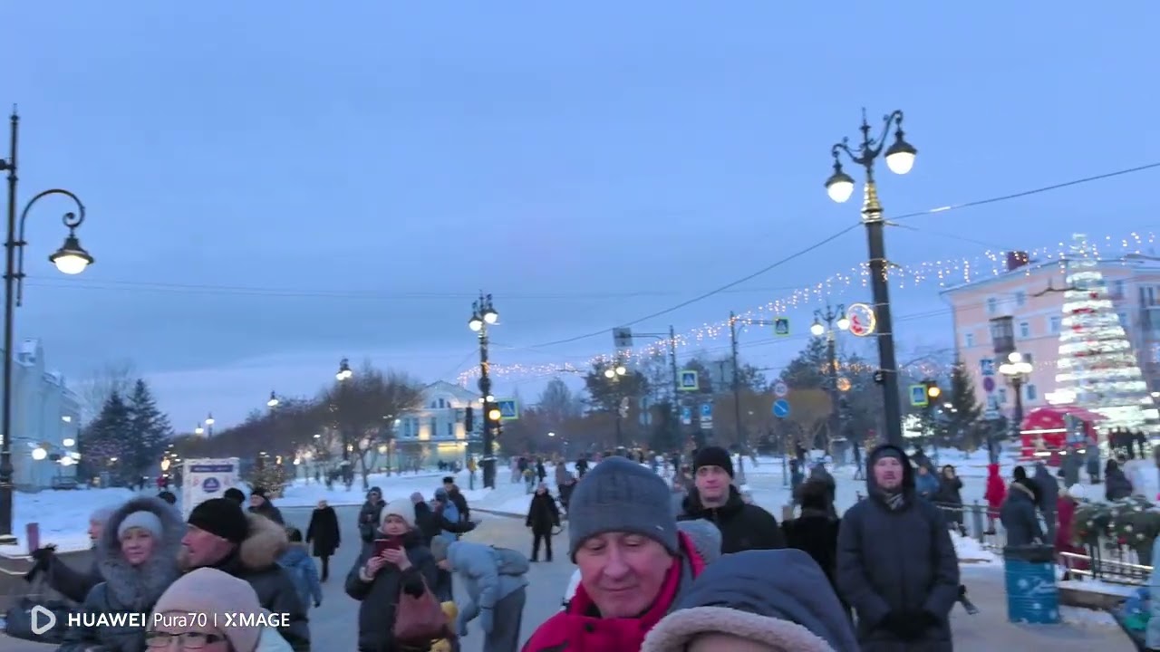 Зимний Любинский. г. Омск. Январь 2026 г.