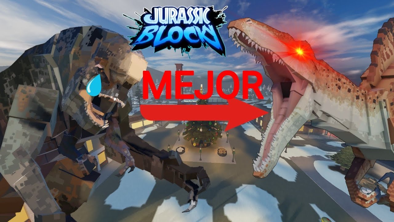 Spinoraptor es CLAVE!!! (antes de la update) | Jurassic Blocky Gameplay