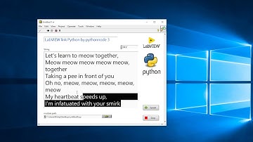 59.LabVIEW link Python by PythonNode 3 - Let