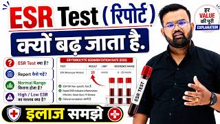 ESR Test | ESR Report | Erythrocyte Sedimentation Rate | Blood Test | CBC Test | RBC Test | WBC Test