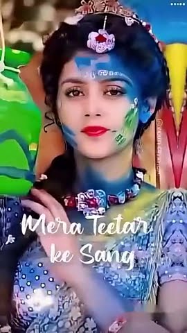 krishna khele holi