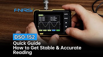 FNIRSI DSO-152 Oscilloscope | How to Get Stable & Accurate Reading⚡#fnirsi#dso152#howto#oscilloscope