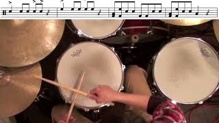 Philly Joe Jones drum solo TRANSCRIPTION on "Lover"