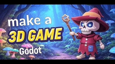 Messing Around in Godot 3D for the First Time (Brackeys tutorial)