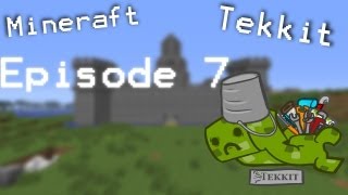 Minecraft Tekkit Playthrough Ep. 7! Jetpacks and *BEEPS*
