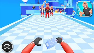 Hit Master 3D: Knife Assassin - Gameplay Walkthrough Part 22 - Game Levels 95-101 (iOS, Android)