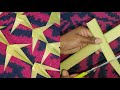 How to make palm leaf cross / Toran within 5 minutes 🌿.#artandcraft #art #craft #5minutecrafts