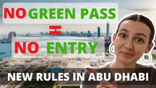 New rules in Abu Dhabi || Green pass in Al Hosn application || How to get it and keep it green