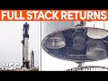 Ship 28 Stacked Once Again | SpaceX Boca Chica