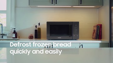 Samsung Baker Series Microwave: Bread Defrost