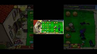 Level Plants vs Zombies but it gets CRAZY 🌱🧟 #gaming #pvz #zombie