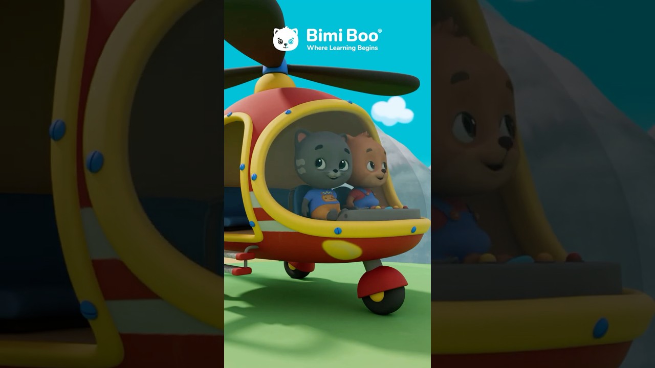 I want to fly a helicopter! | Helicopter Song for Kids  