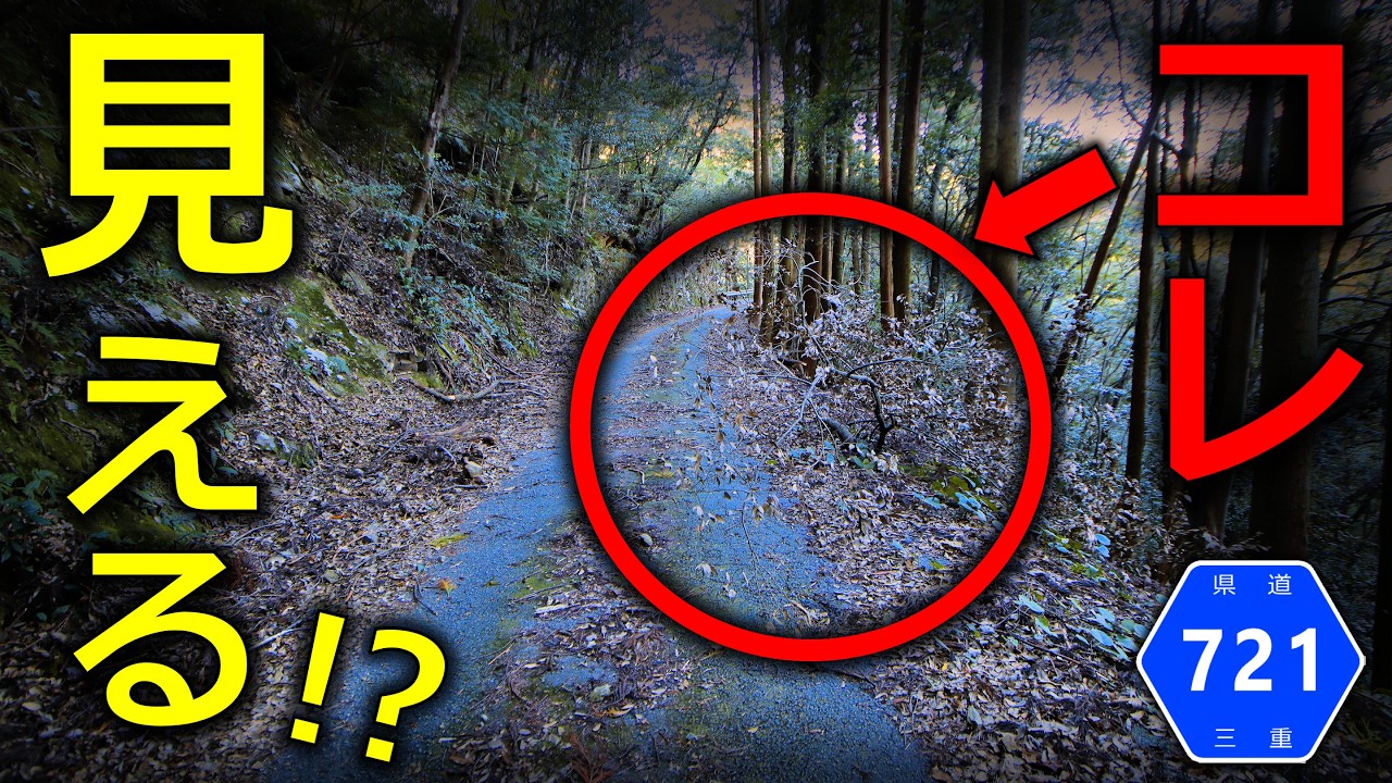 【険道★/もし見えなければ、大惨事です】三重県道721号 度会南勢線【鴻坂峠/度会町・南伊勢町】