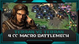 StarCraft 2 (RuFF's Mind): 4 CC Macro Battle Mech
