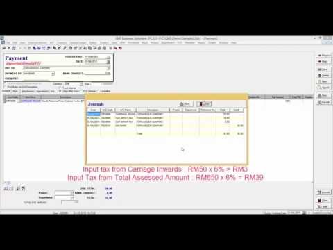 2. GST on Imported Goods in QNE Firebird Software