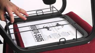 Bertolini Sanctuary® Seating: How To Install a Bookrack on Your Church Chairs
