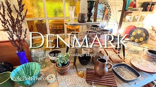 #54. 🇩🇰 No.1 Vintage shop on this trip to Denmark! Roligheds Retro ~ Nordic/ Denmark Tour Part 2 ~