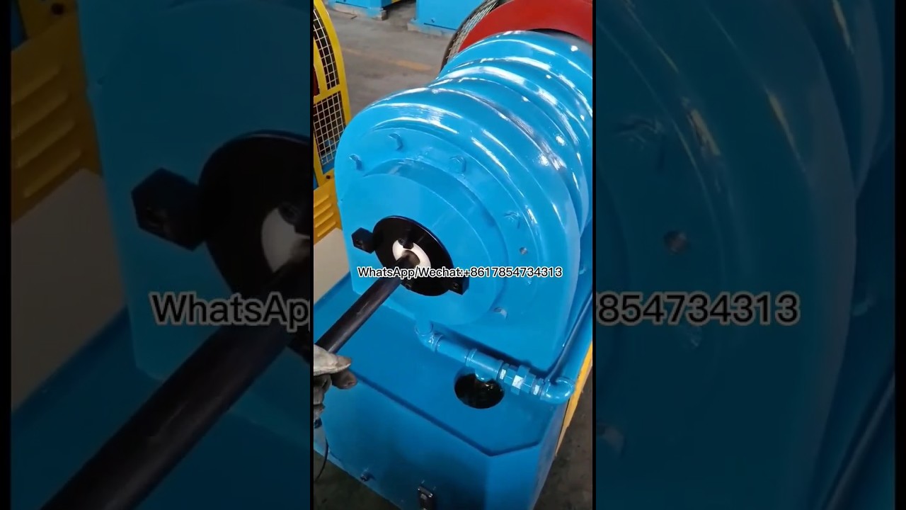 Taper tube shrinking machine, metal chair leg tapering machine