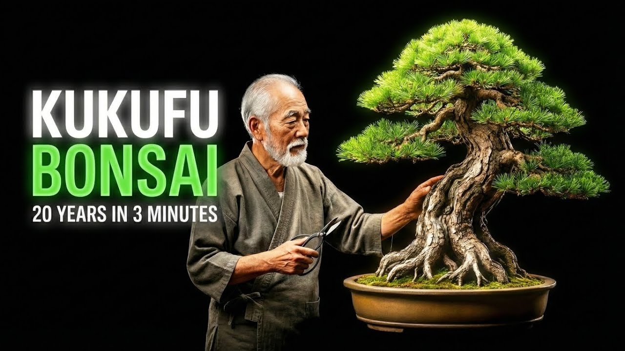 Kukufu Bonsai | 20 Years in 3 Minutes