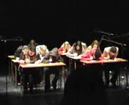 The Exam - Awesome Percussion Ensemble!!!