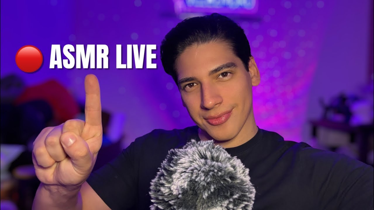 🔴 ASMR LIVE 😛