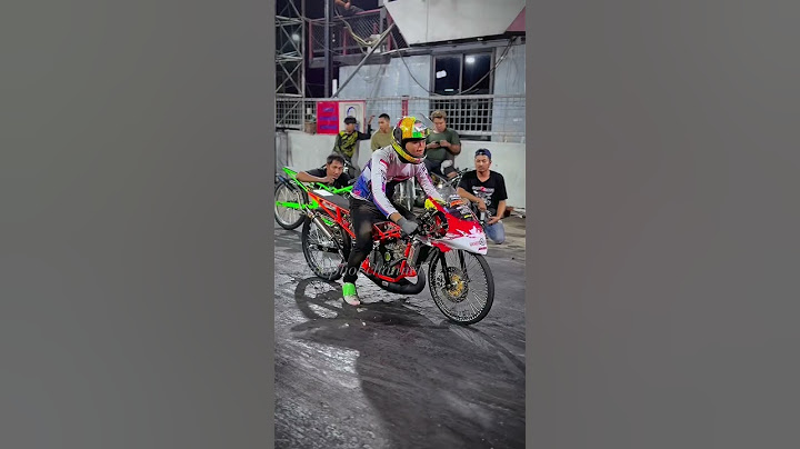 EBON tests the Kawasaki Ninja 59mm piston motobike of the Indonesian racing team🇲🇨 TEKNO TUNNER