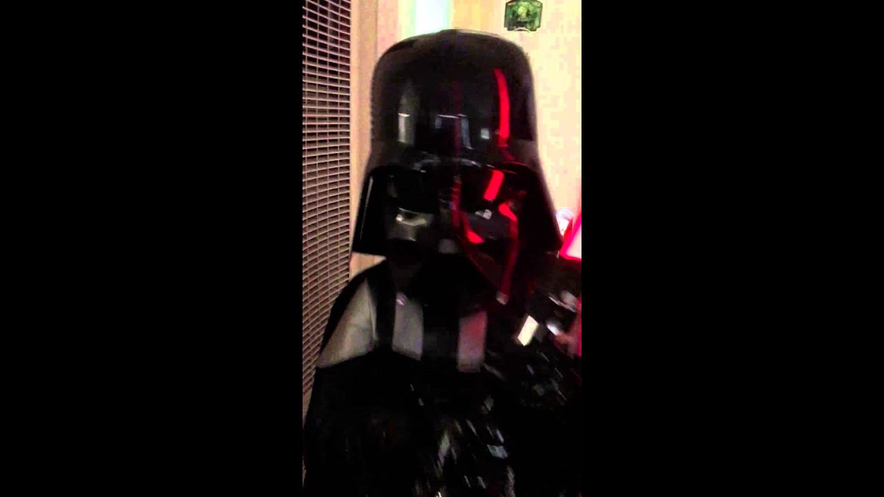 2016 Disney Store "Darth Vader" costume with "Voice Changing Mask" and