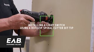 Download Lagu Installing a Light Switch Using a Spiral Cutter Bit Tip MP3