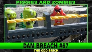 LEGO Dam Breach #67 - Piggies and Zombies!