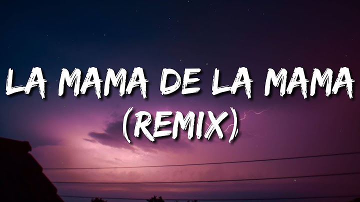 la mama de la mama (Letra/Lyrics) El Alfa