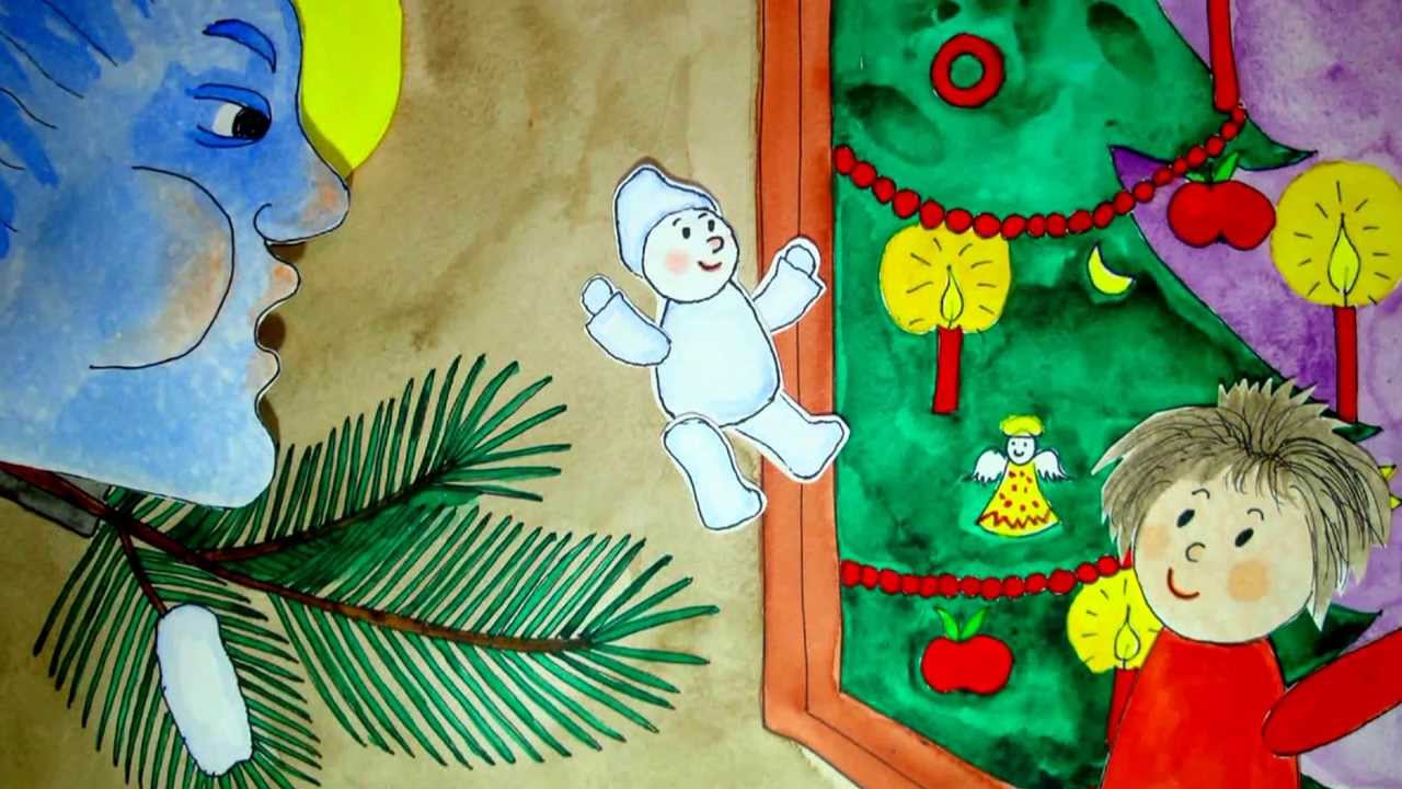 Weihnachtsmärchen-Die kleine Schneeflocke