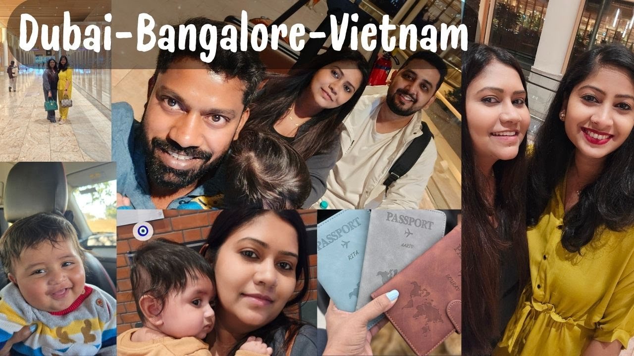 From Dubai ➝ Bangalore ➝ Vietnam 🌏✨Nomadic Passports| First trip 2026 #vietnam #phuquoc #viral #yt